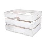 Wickerfield Bulk Vintage Shabby Wooden Crates Storage Box Planter Shelves Shop Display (Large)