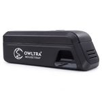 OWLTRA Indoor Electric Mouse Trap, Instant Kill Mouse Trap with Pet Safe Trigger, Black, Small, 1 Piece