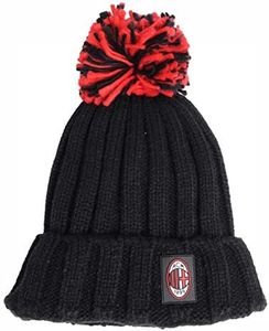 AC Milan, PON Hat Solid Color Size Months No Gender, Rossonero, 12-24 Months
