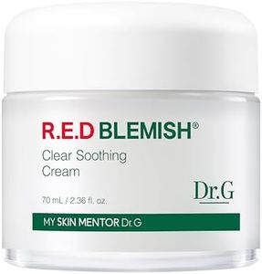 Dr.G Red Blemish Clear Soothing Cream, 70ml - Moisturizing Recovery Cream for Sensitive Acne-Prone Skin; Cica Soothing Moisturizer, Korean Skin Care, Korean Skincare, Kbeauty, K Beauty, Korean Beauty