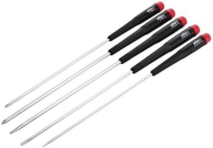 Wiha Tools 26192 Precision Driver Set, Slot/Phillips, 5 Pc