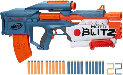 Nerf Elite 2.0 Motoblitz Blaster – Motorized Dart Gun