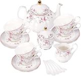 fanquare Vintage Porcelain Tea Set 