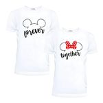 Matching Shirts for Couples His Her Couples Love Shirt Men's Women MM T-Shirts set Valentine's Day Birth day Outfits. 17 Women M/Men XXL white