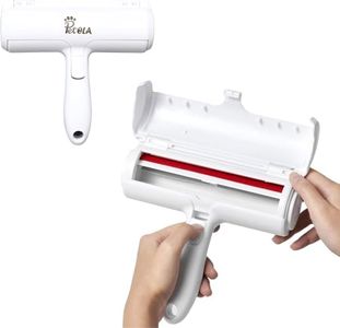 Petola Pet Hair Remover Roller for Dogs & Cats, Reusable Lint & Hair Remover for Clothes, Sofas, Furniture, Couch, Carpet, Car Seats (Red)