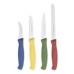 J.A. Henckels International 10699-001 Accessories Paring Knife Set, 4-Piece, Multi-Color