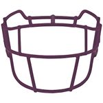 Schutt Sports VEGOP TRAD Carbon Steel Vengeance Varsity Football Faceguard, Purple