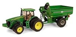 1:64 John Deere 8320R Tractor with Cart