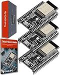 AZDelivery 3 x ESP32 Dev Kit C V4 NodeMCU ESP32 WROOM-32 WLAN/WiFi Development Board compatible with Arduino Including E-Book! (Successor module of the ESP32 Dev Kit)…