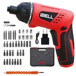 IBELL Cordless Rechargeable Electric Screwdriver MS06-16 R1, 3.6V, Li-Ion 1500mAh, Max Torque 3.5Nm, 16 Level with 2 Handle Position-6 Months Warranty