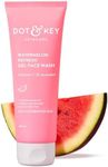 DOT & KEY Watermelon Super Glow Gel Face Wash With Vitamin C&Cucumber|Face Wash For Glowing Skin|Oil Free Face Wash|Removes Excess Oil&Dirt|For Combination & Oily Skin|For Women & Men|100Ml