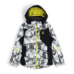 Spyder Big Boys Leader Insulated Ski Jacket, Tree Line, 14