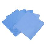 5Pcs Thermal Conductivity Pad 100x100x0.5mm CPU GPU Heat Conduction Sheet 1.5W/m-k Silicone Thermal Mat