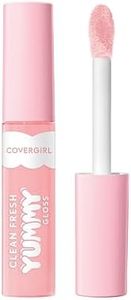 COVERGIRL - Clean Fresh Yummy Gloss - infused with Hyaluronic Acid and naturally-derived Antioxidants, for instant hydration, clean, vegan and gluten-free - Coconuts About You - 650