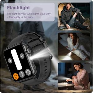 IOWODO Smart Watch 1.91" HD