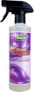 Euca Smell Expell Herbal Heavy Duty Odour Eliminator 500ml Spray, 4-in-1 Disinfectant, Deodoriser & Surface Cleaner, Natural Botanical Fragrance, Pet Odour & Bin Sanitiser, Australian Made