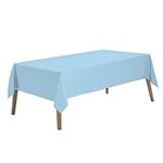Light Blue Plastic Tablecloths 2 Pa