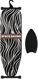 veiox Ironing Board Full Size, Compact and Space Saver Iron Board, Non Slip Feet, Heat Reflective Surface, Perfect for Quick Ironing Tasks