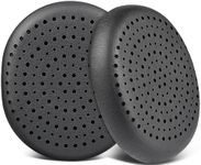 SOULWIT Earpads Replacement for Logitech H800 Wireless Headphones, Ear Pads Cushions with Softer Protein Leather, High-Density Foam - Black