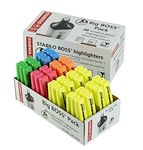 Highlighter - STABILO BOSS ORIGINAL - Big BOSS Pack of 48 - 5 x Assorted Colours