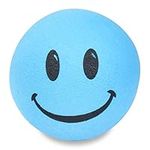 Tenna Tops Blue Smiley Happy Face Antenna Topper / Antenna Ball / Mirror Dangler