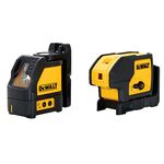DEWALT Green Laser Level, 3 Spot + Cross Line, Combo Kit, 150-Foot Range, With TSTAK Case (DW0883CG)
