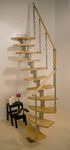 Space Saving Modular Spiral Staircase - Rome By Dolle