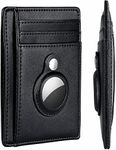 KF-Premium Black Minimalist AirTag 