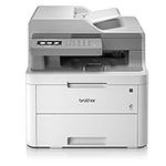 Brother DCPL3550CDW Colour Laser Multifunction Printer (LED, Colour, Wi-Fi, Document Feeder, Automatic Double-Sided Printing, Italian Version) White, 41 x 41 x 48 cm