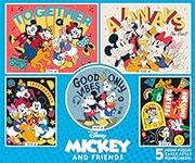 Ceaco - 5 in 1 Multipack - Disney - Mickey and Friends - (2) 300 Piece, (2) 500 Piece, (1) 750 Piece Jigsaw Puzzles