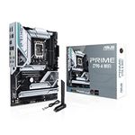 ASUS Prime Z790-A WiFi 6E LGA 1700(Intel®13th&12th) ATX Motherboard (16+1 DrMOS, PCIe 5.0,DDR5,4X M.2 Slots,2.5 Gb LAN,USB 3.2 Gen 2 Front Panel Type-C, Thunderbolt™ 4/USB4, DP)