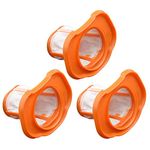 3Pcs Filters For BLACK+DECKER BHHV320B BHHV320J BHHV520BF BHHV520BFP BHHV520BT BHHV520JF Cordless Handheld Vacuum Cleaner