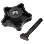 Handle Knob and Screw Bolt Kit, Compatible with Toro Lawn Mowers/Snow Blowers Repair Part 92-2260 & 106-4161, for Most Models Toro Recycler Lawn Mower Deck Parts