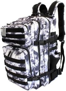 Mochila Militar para Hombre y Mujer, 45L, Mochila Táctica | Viaje, Gym, Caza, Senderismo, Pesca y Todo Tipo de Deportes al Aire Libre | Impermeable y de Gran Tamaño