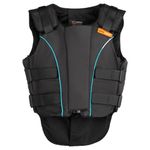 Airowear - Outlyne - Kids Padded Body Protector - Black - Y1 - Regular Back Length - Unrestricted Movement & Comfort - Flexible - Horse Riding Body Protector - Protective Equestrian Gear