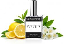 FRAGRANCE CLUB Aventuz Eau de Parfum for Men – Long Lasting Woody Citrus Cologne – Bold Fresh Masculine Scent – Luxury Inspired Fragrance – 1.9 oz