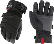 Mechanix Wear: ColdWork Peak Winter Work Gloves - Touch Capable,Primaloft 100g Grey/Black Insulated, Waterproof Barrier (Large)