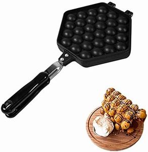 Nonstick Waffle Maker Egg Bubble Pan Aluminum Alloy Eggettes Pan Cake Baking Plate For Home Kitchen Use