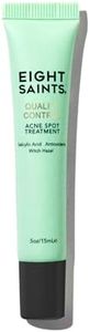 Eight Saints Quality Control Acne Treatment For Face Pimples and Zits with 2% BHA Salicylic Acid, Natural and Organic Acne Spot Treatment, Fast Acne Relief, 6mL