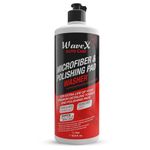 Wavex Microfiber Washing Liquid 1 Ltr | Dissolves wax, polish and other detailing chemicals makes fabric soft and new