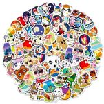 150Pcs Cute Animal Water Bottle Stickers - Animal Stickers for Water Bottles Games Vinyl Stickers for Cars Laptop Stickers Aesthetic Stickers - Funny Stickers for Cars, Bicycle, Luggage, Skateboard