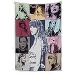 Taylor Tapestry Album Musician Tapestries for Living Room Aesthetic, Wall Hanging Music Singer Tapestries for College Dorm Bedroom Party Decorations (150 * 90cm)