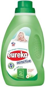 Eureka Sensitive Non Bio Liquid Detergent with Olive Oil Soap and Organic Chamomile 1 Litre