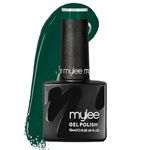 Mylee Gel Nail Polish 10ml [Green Velvet] UV/LED Soak-Off Nail Art Manicure Pedicure for Professional, Salon & Home Use [Green Range] - Long Lasting & Easy to Apply