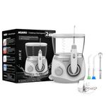 AGARO Max Tabletop Dental Flosser for teeth with 2 Cleaning Modes & 10 Pressure Settings, 600ml Watertank, Oral Flosser, Oral Irrigator