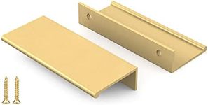 Peaha 10 Pack Brushed Brass Cabinet