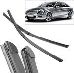GZYF Windshield Wiper Front Windshield Wiper Blades for Mercedes Benz C class W204 2009-2012, 24" + 24"