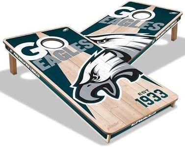 YouTheFan NFL Philadelphia Eagles 2’ x 4’ Professional Wood Cornhole Game