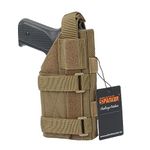 EXCELLENT ELITE SPANKER Tactical Right Adjustable Pistol Holster for M1911 G17 G18 G19 G26 G34 XD-45acp CZ P-10C