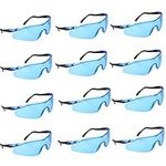 Safety Glasses-12 Pack Safety Protective Glasses,Safety Goggles Eyewear Eyeglasses for Eye Protection-Great Goggles for Kids Nerf Gun Battles & Laboratory Work Safety Glasses